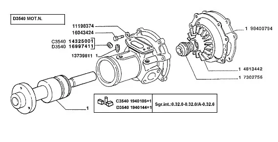 1940144 - ремнабор
